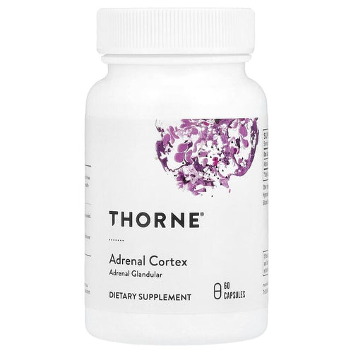 Thorne Adrenal Cortex. 60 Capsules (50 mg per Capsule)