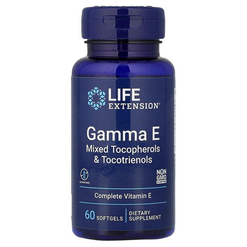 Life Extension, Gamma E, Mixed Tocopherols & Tocotrienols, 60 Softgels