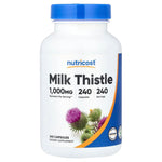 Nutricost, Milk Thistle, 1,000 mg, 240 Capsules