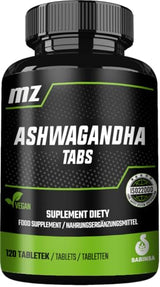 Ashwagandha Extract 142 mg per - 120 - 4 Month Supply - For Enhanced Relaxation and Mental Clarity - Dietary Supplement by MZ Meet the zone