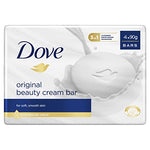 Beauty Cream Bar Original Soap 4 x 90g bars by Dove – Premium formula crafted for everyday wellness and performance. | Supps247 Australia