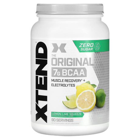 Xtend BCAA By Scivation 90 serves General SUPPS247 Lemon Lime Squeeze 