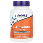 Now Foods L-Citrulline 750 mg 90 caps