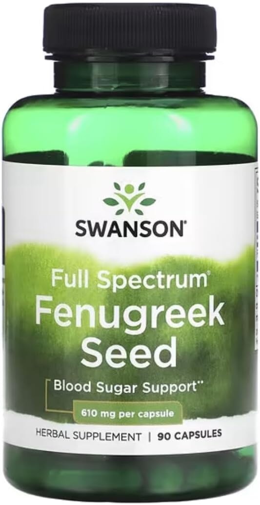 Swanson Full Specturm Fenugreek Seed General Not specified 