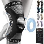 Professional Knee Brace for Pain Relief, Medical Knee Support with Patella Pad & Side Stabilizers, Compression Knee Sleeve for Meniscus Tear, ACL, Joint Pain, Runner, Workout - FSA/HSA Eligible by NEENCA – Premium formula crafted for everyday wellness and performance. | Supps247 Australia
