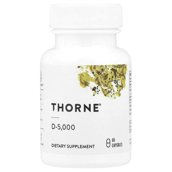 Thorne, D-5,000, 60 Capsules