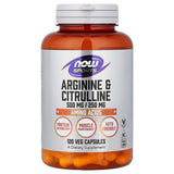 Now Foods Arginine & Citrulline 500 mg