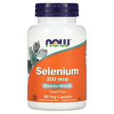 NOW Foods, Selenium, 200 mcg, 180 Veg Capsules