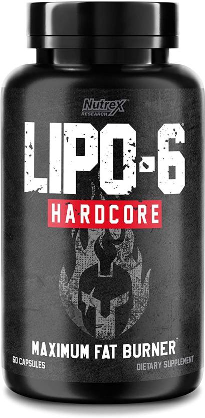 LIPO-6 Hardcore by Nutrex Research Fat Burners SUPPS247 