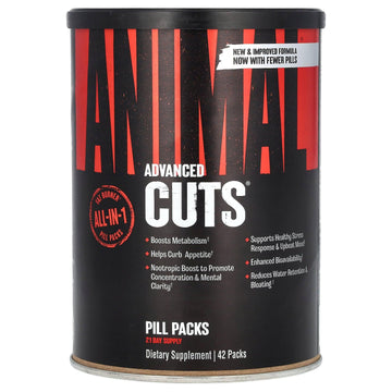Animal Cuts Advanced All-In-One Supplement – 42 Packs