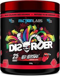 Disorder 25 Serves By Faction Labs General Faction Labs Red Russian 