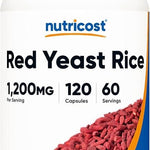 Red Yeast Rice with CoQ10, 120 Count, By Nutricost Nutricost 