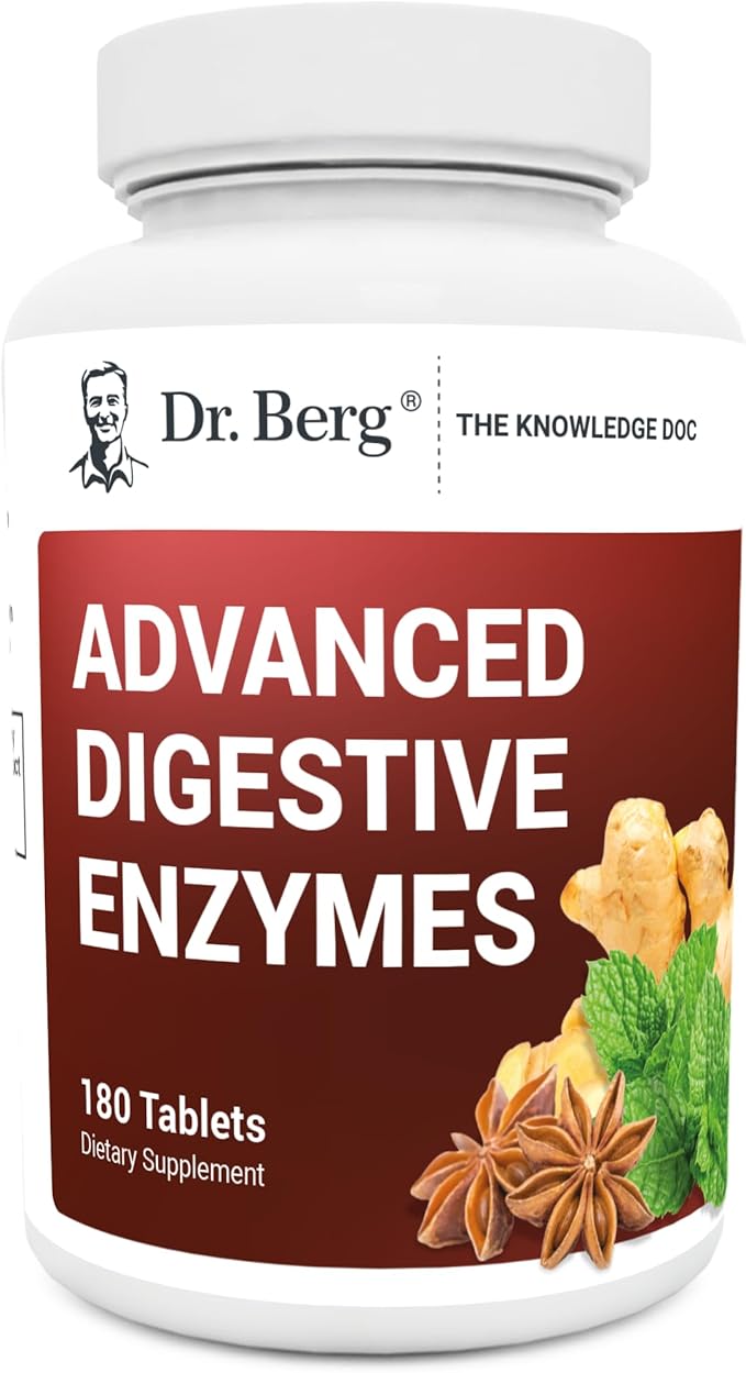 Advanced Digestive Enzymes By Dr. Berg liver support SUPPS247 