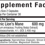 ALLMAX Lion’S Mane - 60 Veggie Capsules General Not specified 