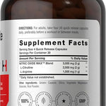 Nitric Oxide Max 3000mg, 120 Count, By Horbaach Horbaach 