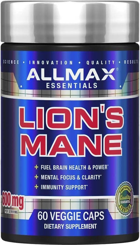 ALLMAX Lion’S Mane - 60 Veggie Capsules General Not specified 