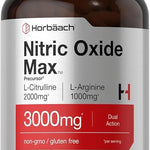 Nitric Oxide Max 3000mg, 120 Count, By Horbaach Horbaach 