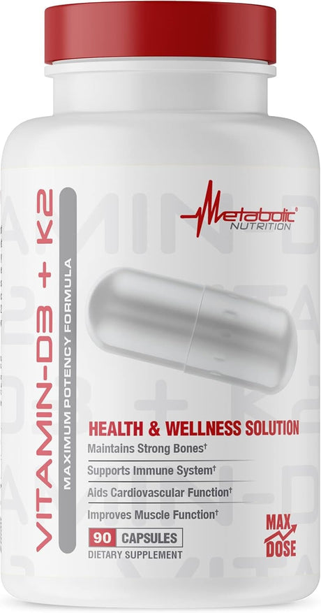 Metabolic Nutrition, Vitamin-D3 + K2 General Not specified 