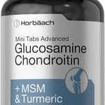 Horbäach Glucosamine Chondroitin MSM Turmeric | 360 Mini Coated Tablets General supps247Springvale 