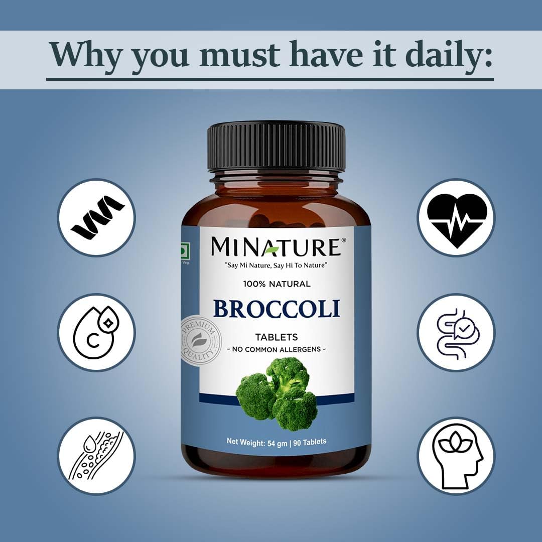 Broccoli by Mi Nature Vitamins, Minerals & Supplements Amazon 