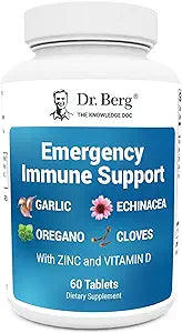 Dr. Berg Emergency Immune Support 60 Counts General Dr Berg 