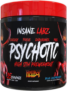 Insane Labz Hellboy Edition 35 Srvgs PRE WORKOUT Not specified Blue Raspberry 