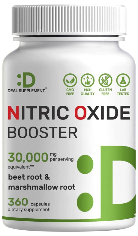 Nitric Oxide Booster 3,000mg 100 servings by Deal Supplement General Deal Supplement 