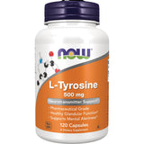 NOW Foods, L-Tyrosine, 500 mg, 120 Capsules