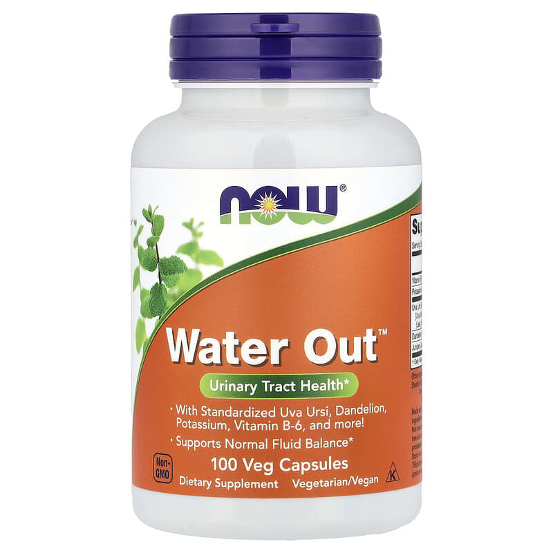 Now Foods Water Out 100 Count