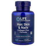 Life Extension, Hair, Skin & Nails, Collagen Plus Formula