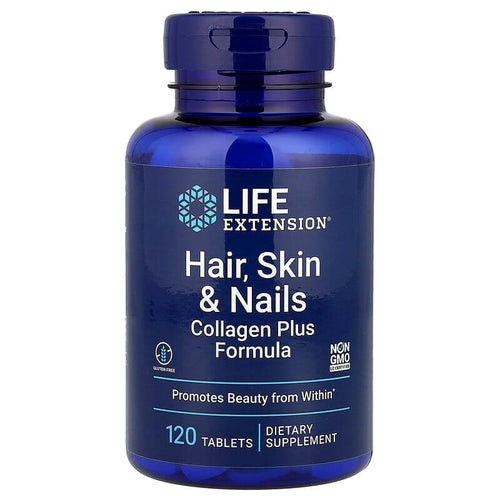 Life Extension, Hair, Skin & Nails, Collagen Plus Formula