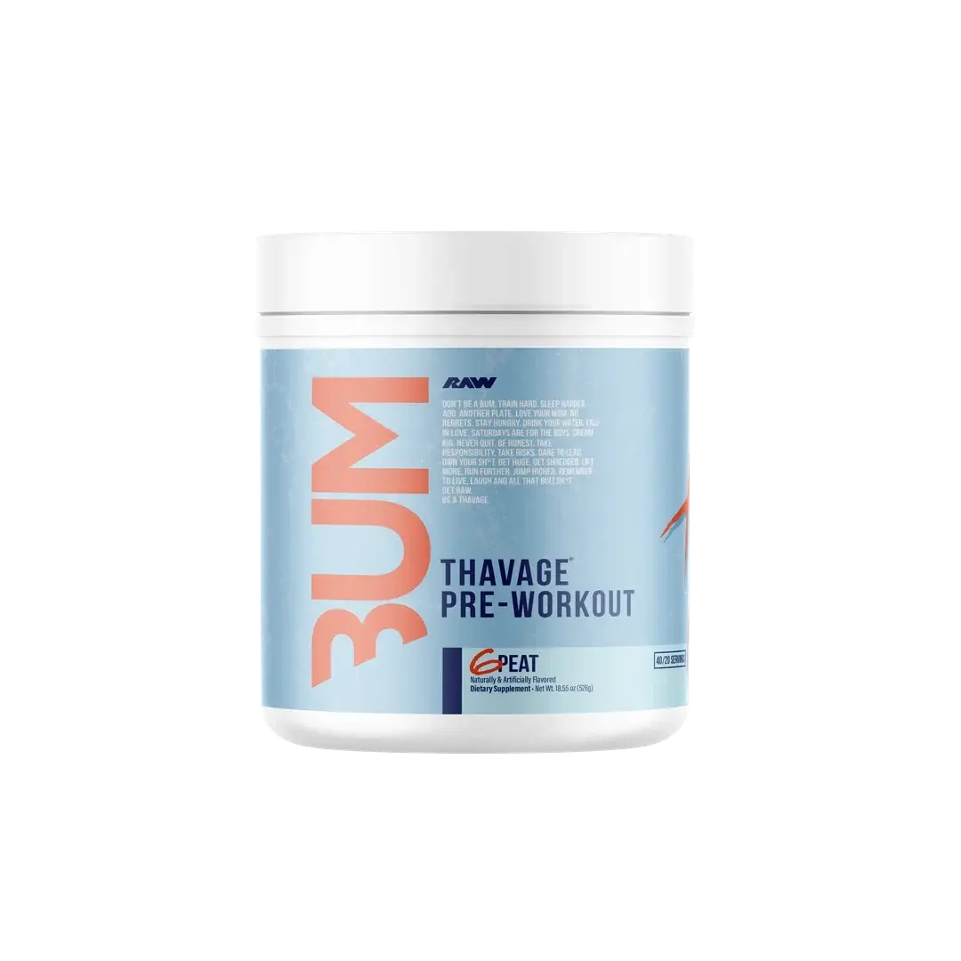 Bum Raw Thavage Pre-Workout – 40 Servings 6 peat - Image 18