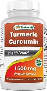 Best Naturals Turmeric Curcumin 1500mg General Not specified 