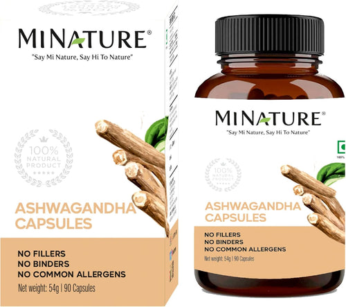 Mi nature Ashwagandha Capsules | 1000 mg | 90 Capsules General Mi Nature 