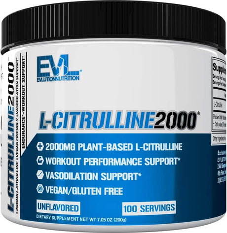 Evlution Nutrition L-Citrulline2000 Powder General Not specified 