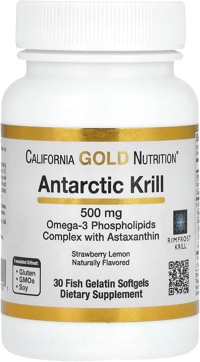 California Gold Nutrition, Antarctic Krill Oil General Not specified  - Image 1