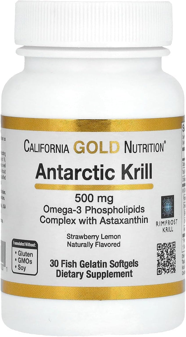 California Gold Nutrition, Antarctic Krill Oil General Not specified 