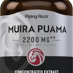 Piping Rock Muira Puama Root Extract 2200 mg | 120 Capsules General Not specified 