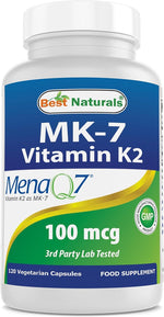 Best Naturals MK-7 Vitamin K2 100 mcg General Not specified 