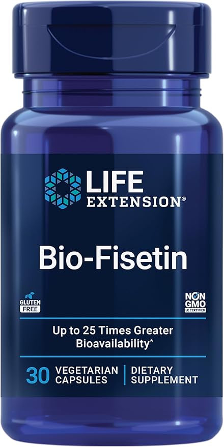 Bio-Fisetin, 30 Vegetarian Capsules, By Life Extension - Image 1