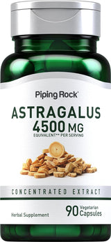 Astragalus Root 4500 mg 90  Caps by Piping Rock