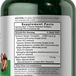 Turmeric & Ginger Supplement 3000 mg By Horbaach General Not specified 