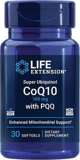 Super Ubiquinol CoQ10 with PQQ, 100 mg, 30 Softgels, By Life Extension