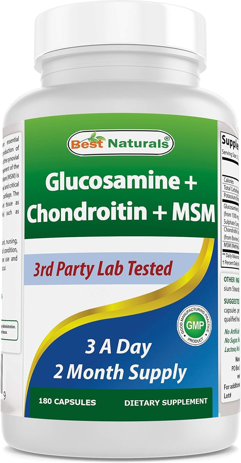 Best Naturals Glucosamine Chondroitin and MSM Joint Pain Relief Supplement General Not specified  - Image 1