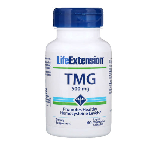 Life Extension TMG Liquid Vegetarian Capsules,500mg- 60 Count