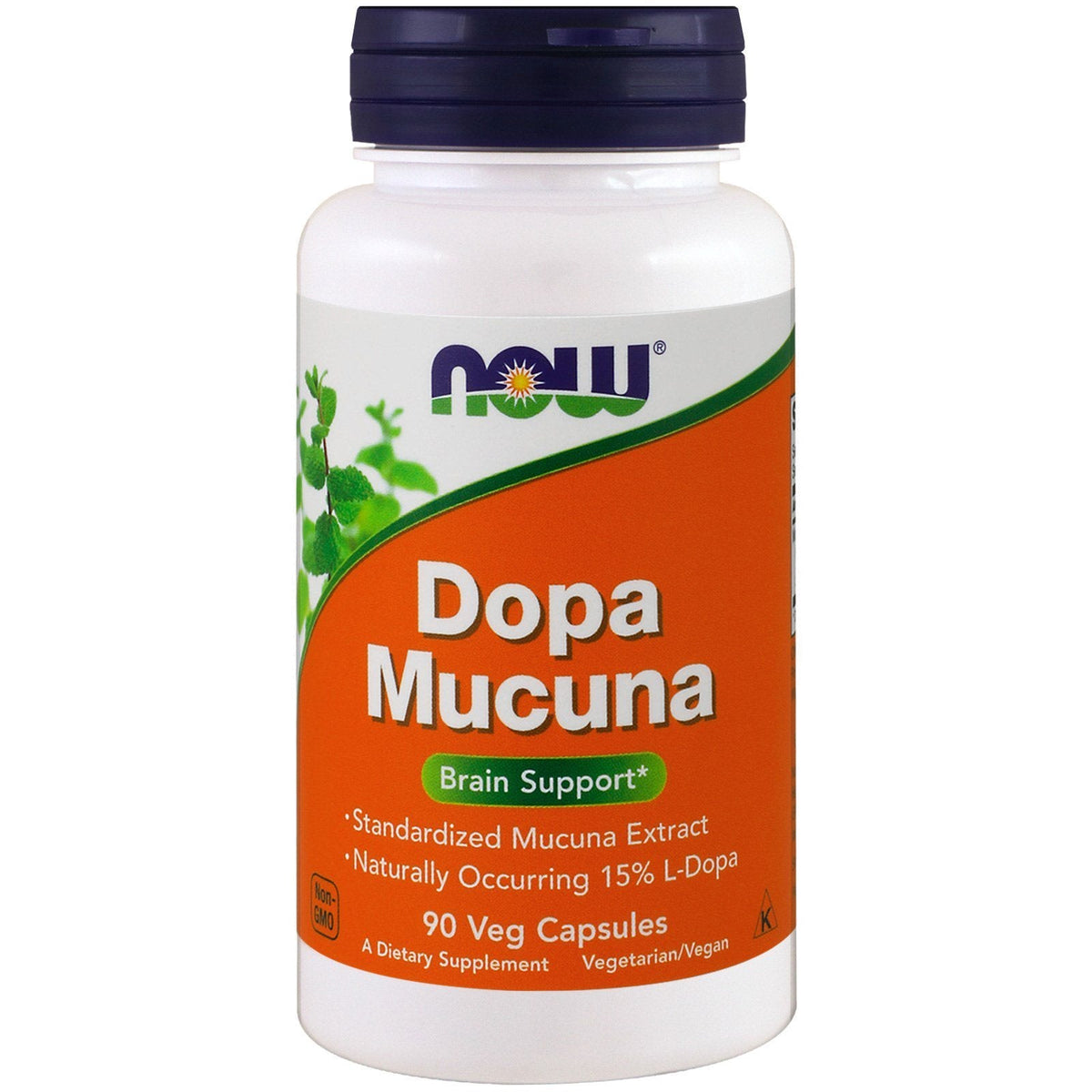 NOW DOPA Mucuna, 90 Veg Capsules