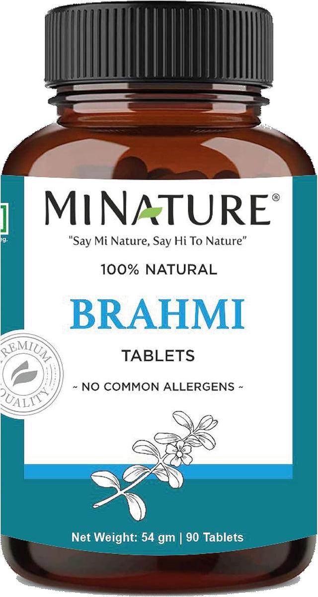 Brahmi Tablets by Mi nature Vitamins, Minerals & Supplements Amazon 