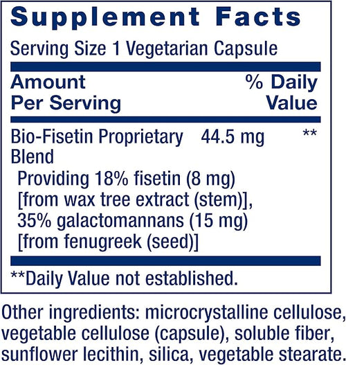 Bio-Fisetin, 30 Vegetarian Capsules, By Life Extension