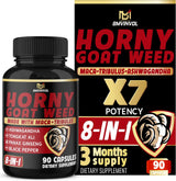 Horny Goat Weed Capsules 8 in 1 testbooster SUPPS247 