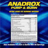 MHP Anadrox Pump & Burn 112 count General MHP 